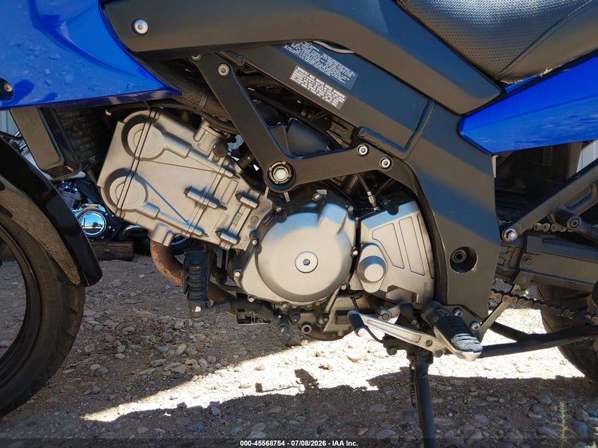 2007 Suzuki Dl650 VIN JS1VP54AX72100150 IAAI salvage auction — NORMAL WEAR, Clear (Utah), sold $125 on 2026-07-29 (photo 9)