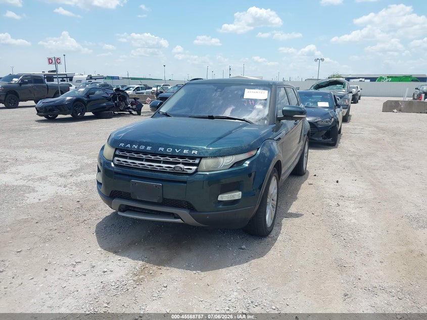 2013 Land rover Range rover evoque VIN SALVR2BG5DH847467 IAAI salvage auction — NORMAL WEAR, Salvage Title, sold $625 on 2026-07-22 (photo 2)