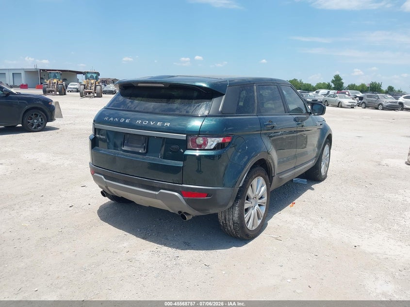 2013 Land rover Range rover evoque VIN SALVR2BG5DH847467 IAAI salvage auction — NORMAL WEAR, Salvage Title, sold $625 on 2026-07-22 (photo 4)