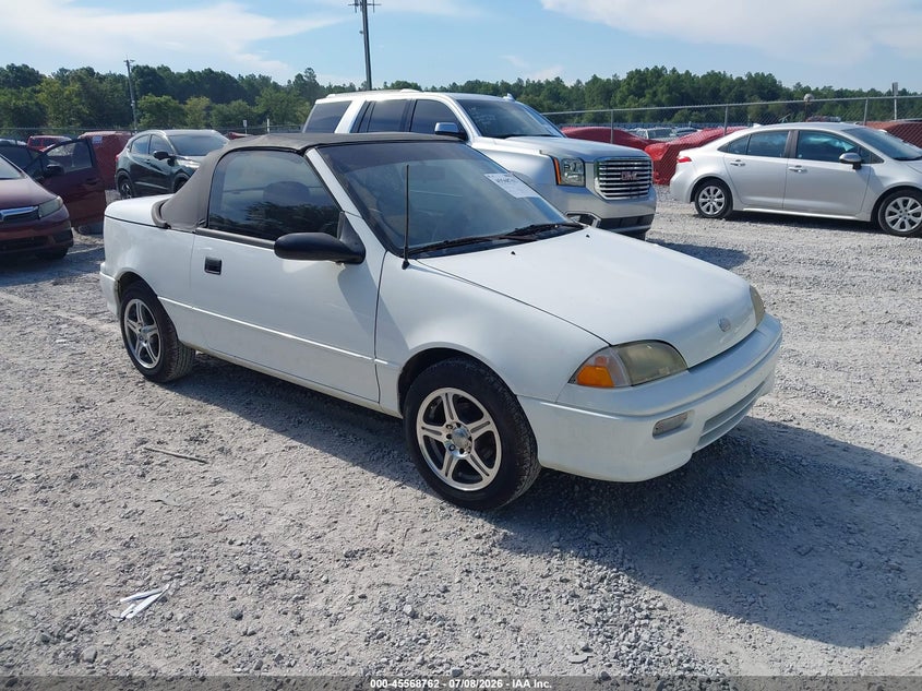 1993 Geo Metro VIN JG1MR3367PK204133 IAAI salvage auction — NORMAL WEAR, Clear (Florida), sold $275 on 2026-07-16 (photo 1)
