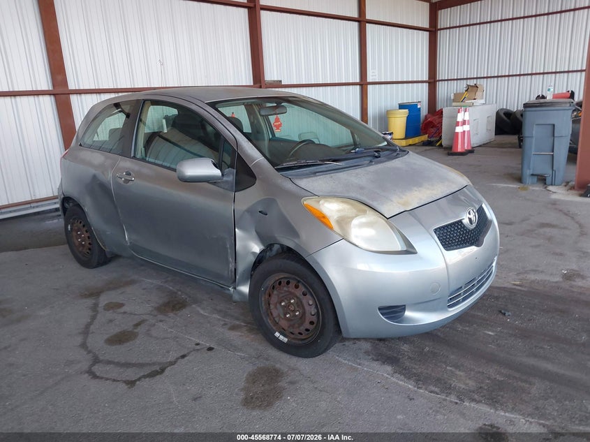 2007 Toyota Yaris VIN JTDJT923575110823 IAAI salvage auction — NORMAL WEAR, Clear (Florida), sold $450 on 2026-07-29 (photo 1)