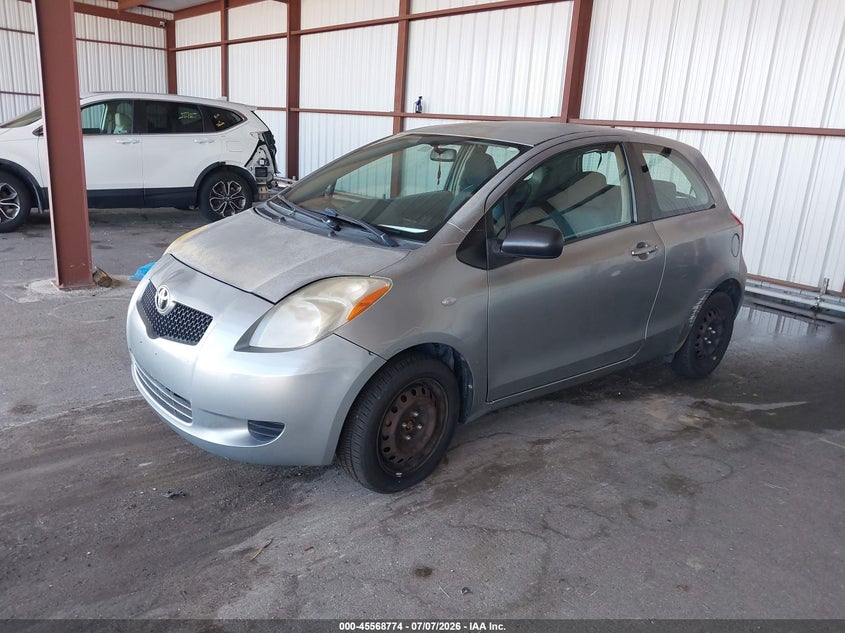 2007 Toyota Yaris VIN JTDJT923575110823 IAAI salvage auction — NORMAL WEAR, Clear (Florida), sold $450 on 2026-07-29 (photo 2)