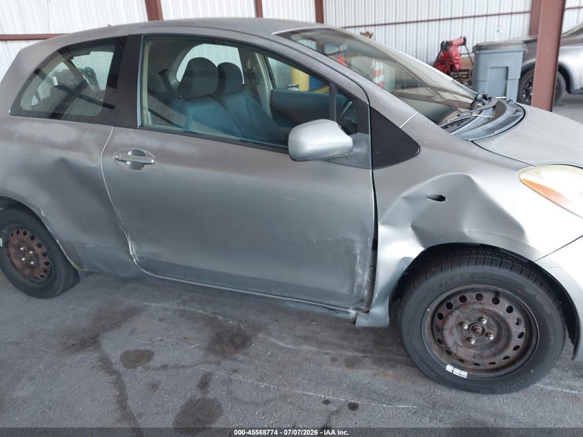 2007 Toyota Yaris VIN JTDJT923575110823 IAAI salvage auction — NORMAL WEAR, Clear (Florida), sold $450 on 2026-07-29 (photo 6)