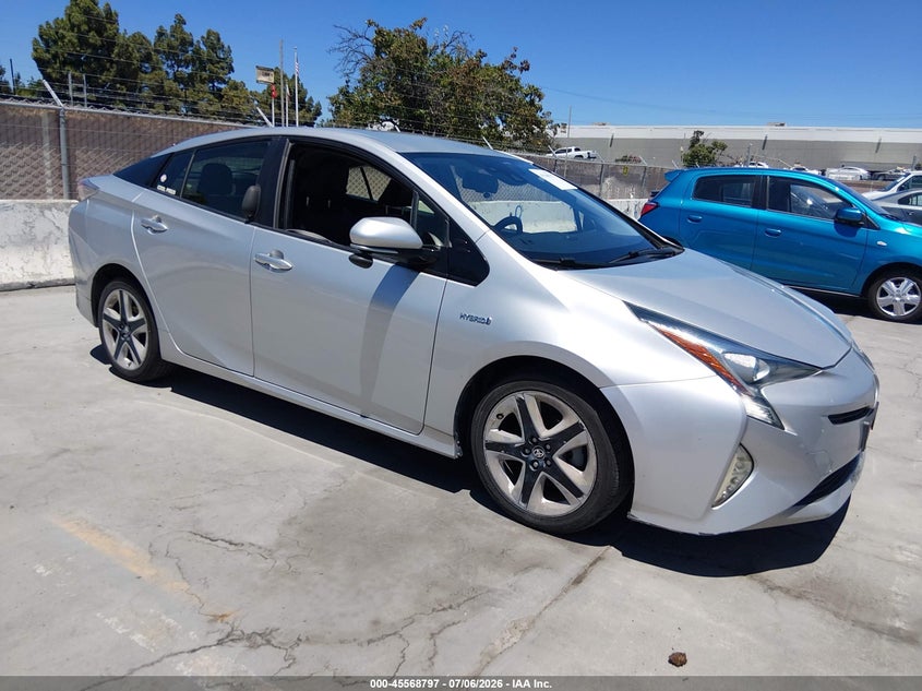2016 Toyota Prius VIN JTDKARFU7G3008058 IAAI salvage auction — NORMAL WEAR, Salvage (California), sold $2,975 on 2026-07-29 (photo 1)