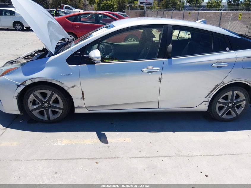 2016 Toyota Prius VIN JTDKARFU7G3008058 IAAI salvage auction — NORMAL WEAR, Salvage (California), sold $2,975 on 2026-07-29 (photo 6)