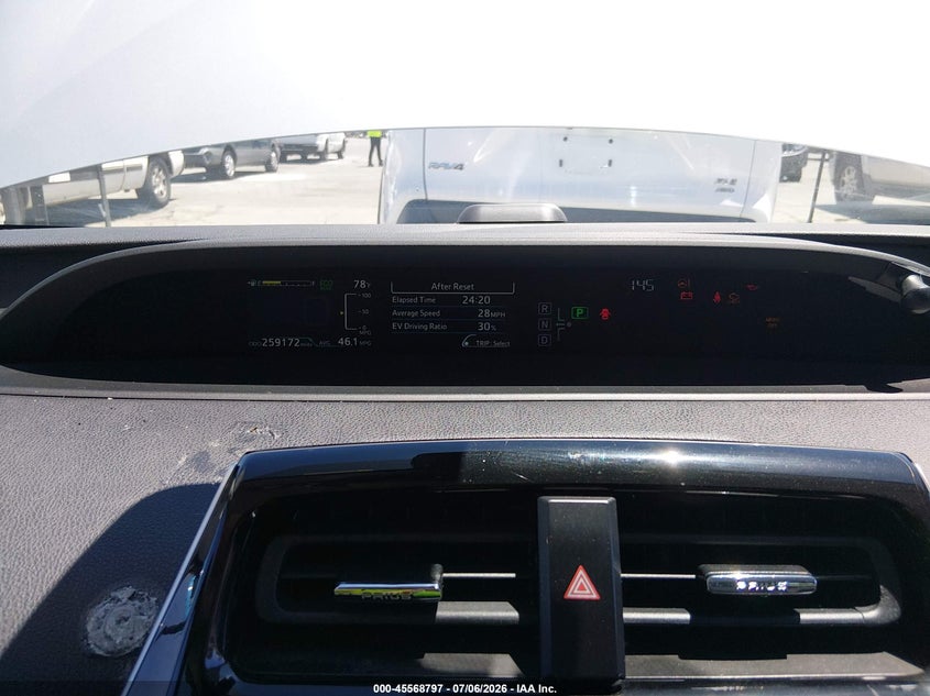 2016 Toyota Prius VIN JTDKARFU7G3008058 IAAI salvage auction — NORMAL WEAR, Salvage (California), sold $2,975 on 2026-07-29 (photo 7)