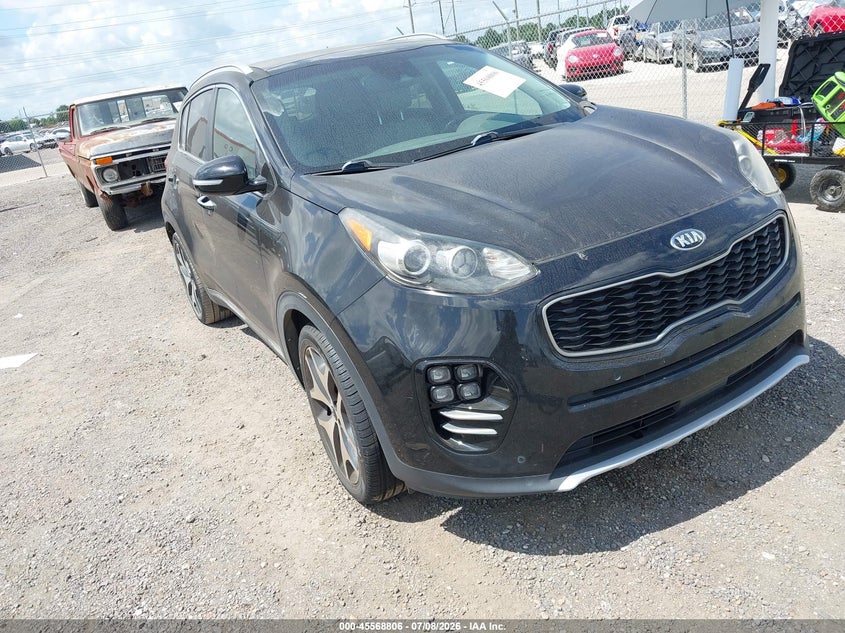 2017 Kia Sportage VIN KNDPR3A60H7222985 IAAI salvage auction — UNKNOWN, Clear (Louisiana), sold $2,650 on 2026-07-11 (photo 1)