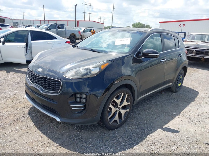 2017 Kia Sportage VIN KNDPR3A60H7222985 IAAI salvage auction — UNKNOWN, Clear (Louisiana), sold $2,650 on 2026-07-11 (photo 2)