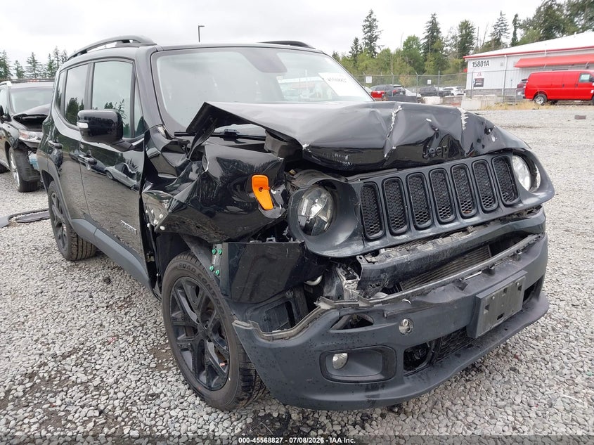 2017 Jeep Renegade VIN ZACCJABB8HPG01919 IAAI salvage auction — FRONT END, Bill Of Sale (Washington), sold $1,400 on 2026-08-12 (photo 6)