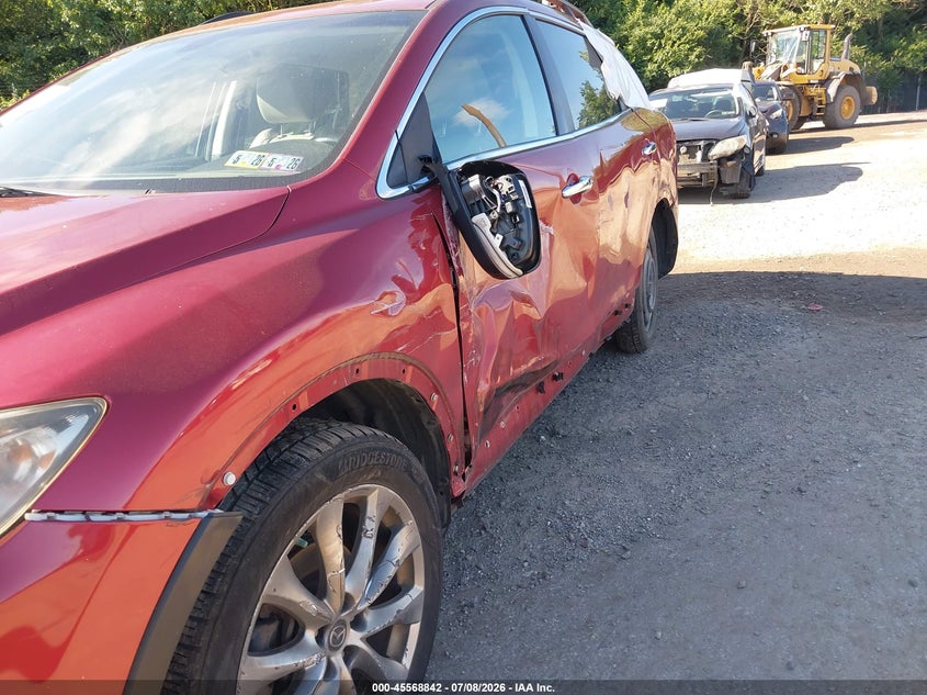 2015 Mazda Cx-9 VIN JM3TB3DV0F0461701 IAAI salvage auction — NORMAL WEAR, Clear (Pennsylvania), sold $1,025 on 2026-07-17 (photo 6)