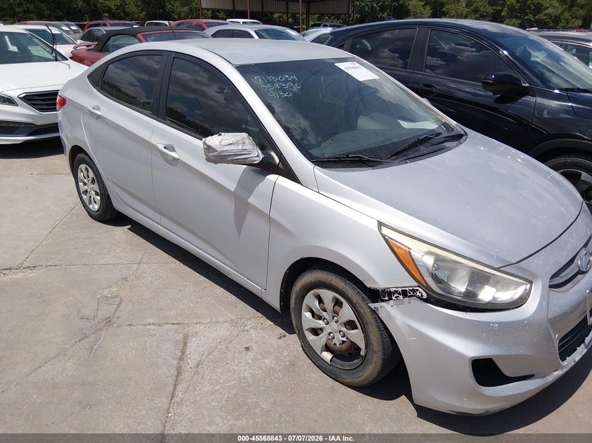 2016 Hyundai Accent VIN KMHCT4AE7GU059390 IAAI salvage auction — NORMAL WEAR, Original (Texas), sold $925 on 2026-07-20 (photo 1)