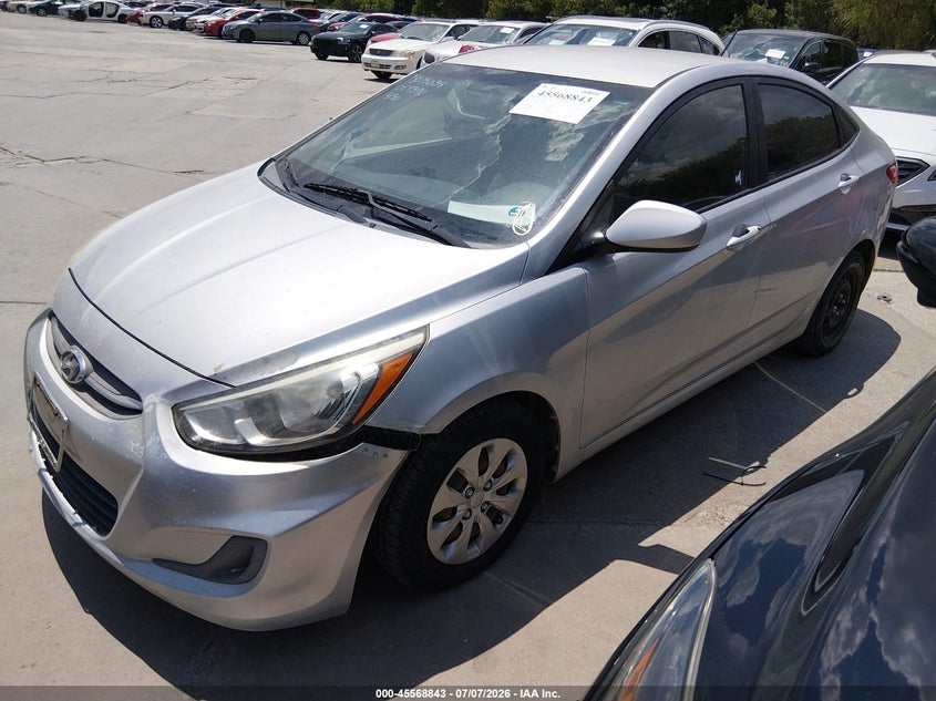2016 Hyundai Accent VIN KMHCT4AE7GU059390 IAAI salvage auction — NORMAL WEAR, Original (Texas), sold $925 on 2026-07-20 (photo 2)