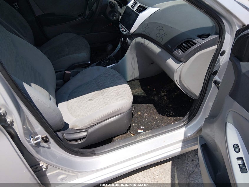 2016 Hyundai Accent VIN KMHCT4AE7GU059390 IAAI salvage auction — NORMAL WEAR, Original (Texas), sold $925 on 2026-07-20 (photo 5)