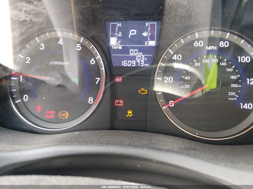 2016 Hyundai Accent VIN KMHCT4AE7GU059390 IAAI salvage auction — NORMAL WEAR, Original (Texas), sold $925 on 2026-07-20 (photo 7)