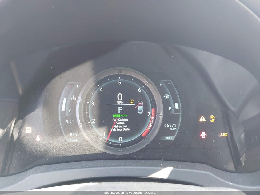 2019 Lexus Rc VIN JTHHZ5BC2K5020753 IAAI salvage auction — RIGHT FRONT, Salvage Title, sold $8,050 on 2026-09-09 (photo 7)