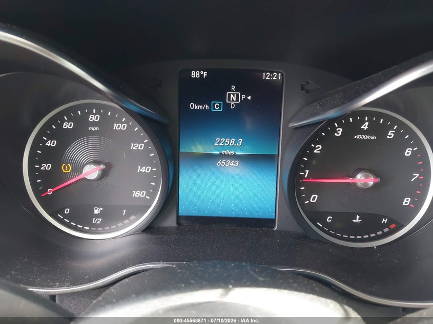 2019 Mercedes-benz VIN 55SWF8EB1KU312980 IAAI salvage auction — FRONT END, Salvage Title, sold $8,400 on 2026-09-03 (photo 7)