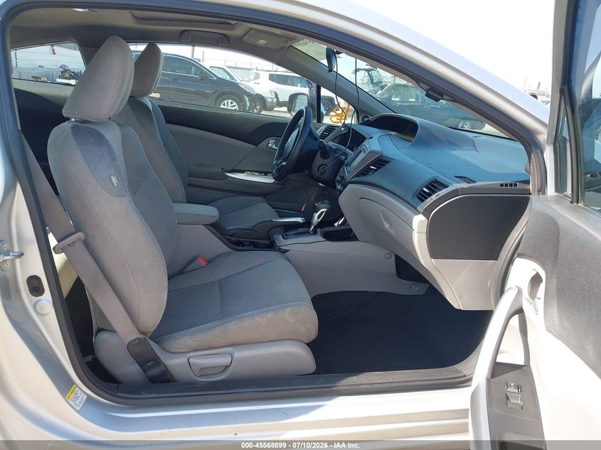 2012 Honda Civic VIN 2HGFG3B88CH536366 IAAI salvage auction — SIDE, Salvage (California), sold $1,650 on 2026-07-31 (photo 5)