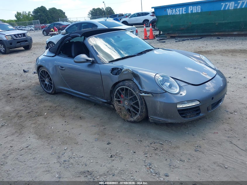 2012 Porsche 911 VIN WP0CB2A92CS754333 — IAAI salvage auction photo