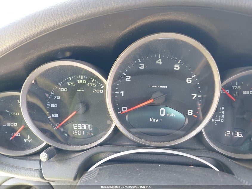 2012 Porsche 911 VIN WP0CB2A92CS754333 IAAI salvage auction — ROLLOVER, Salvage (Georgia), sold $20,500 on 2026-08-20 (photo 7)
