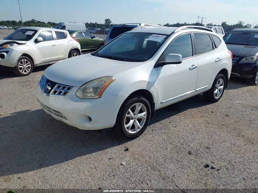 2011 Nissan Rogue VIN JN8AS5MT2BW174494 IAAI salvage auction — NORMAL WEAR, Clear (Louisiana), sold $700 on 2026-07-14 (photo 2)