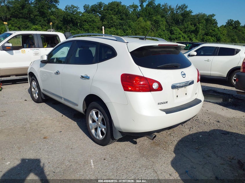 2011 Nissan Rogue VIN JN8AS5MT2BW174494 IAAI salvage auction — NORMAL WEAR, Clear (Louisiana), sold $700 on 2026-07-14 (photo 3)