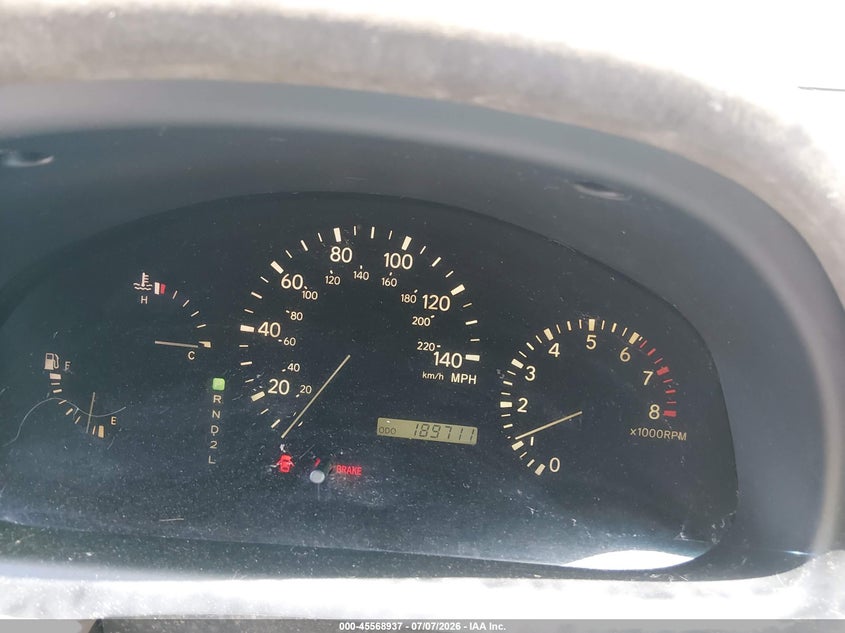 2001 Lexus Rx 300 VIN JTJHF10U810220480 IAAI salvage auction — NORMAL WEAR, Clear (Washington), sold $675 on 2026-07-15 (photo 7)