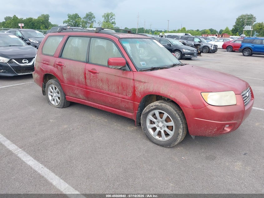 2008 Subaru Forester VIN JF1SG65638G727002 IAAI salvage auction — NORMAL WEAR, Clear (Tennessee), sold $275 on 2026-07-28 (photo 1)