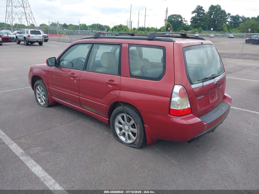 2008 Subaru Forester VIN JF1SG65638G727002 IAAI salvage auction — NORMAL WEAR, Clear (Tennessee), sold $275 on 2026-07-28 (photo 3)