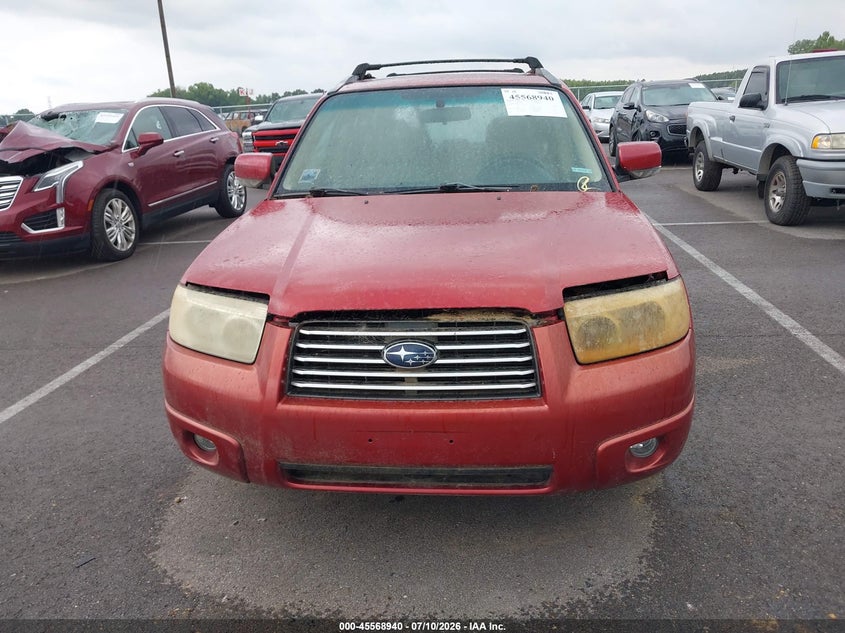 2008 Subaru Forester VIN JF1SG65638G727002 IAAI salvage auction — NORMAL WEAR, Clear (Tennessee), sold $275 on 2026-07-28 (photo 6)