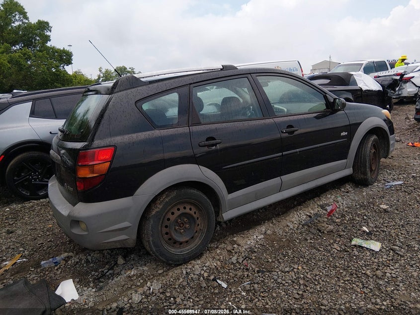 2006 Pontiac Vibe VIN 5Y2SM65826Z422029 IAAI salvage auction — NORMAL WEAR, Clear (Tennessee), sold $125 on 2026-07-30 (photo 4)