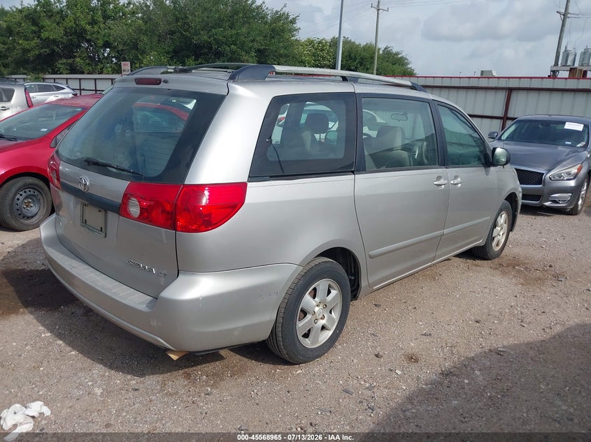 2006 Toyota Sienna VIN 5TDZA23C76S551182 IAAI salvage auction — NORMAL WEAR, Original (Texas), sold $1,100 on 2026-07-16 (photo 4)
