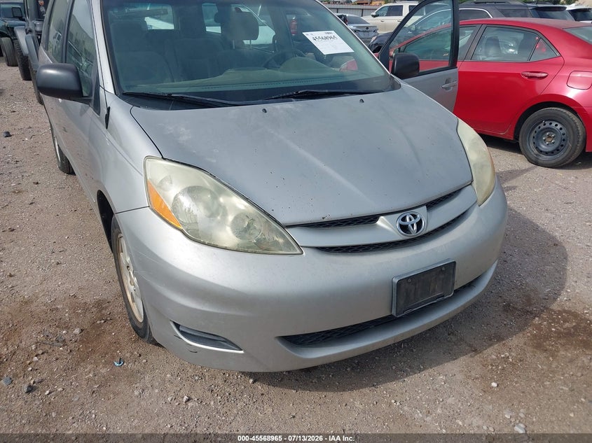 2006 Toyota Sienna VIN 5TDZA23C76S551182 IAAI salvage auction — NORMAL WEAR, Original (Texas), sold $1,100 on 2026-07-16 (photo 6)