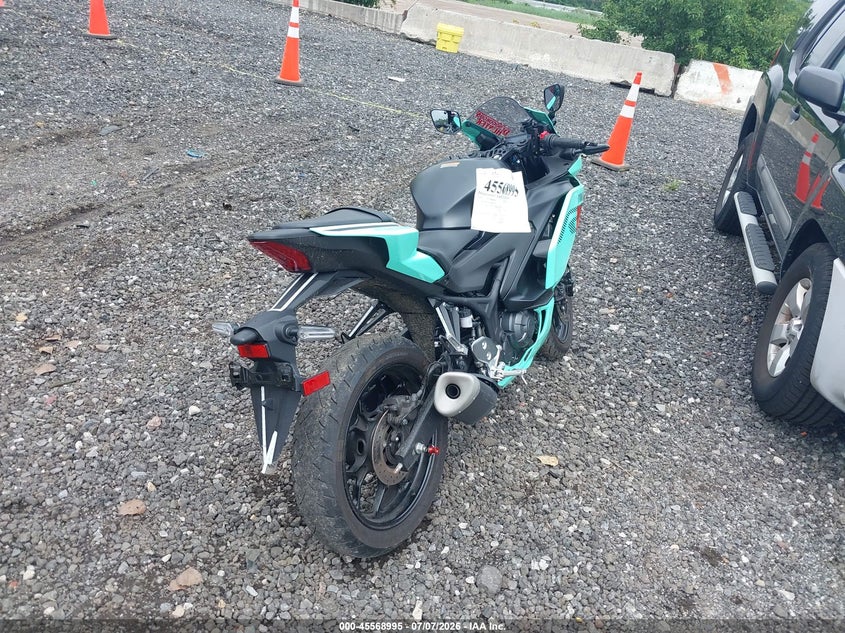 2026 Yamaha VIN MH3RH25E6TK007559 IAAI salvage auction — FRONT END, Salvage Title, sold $925 on 2026-07-28 (photo 4)