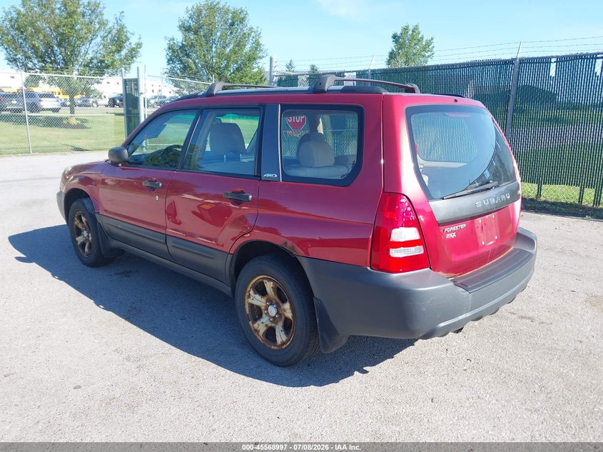2004 Subaru Forester VIN JF1SG636X4H752566 IAAI salvage auction — LEFT SIDE, Mv-907A (New York), sold $425 on 2026-07-28 (photo 3)