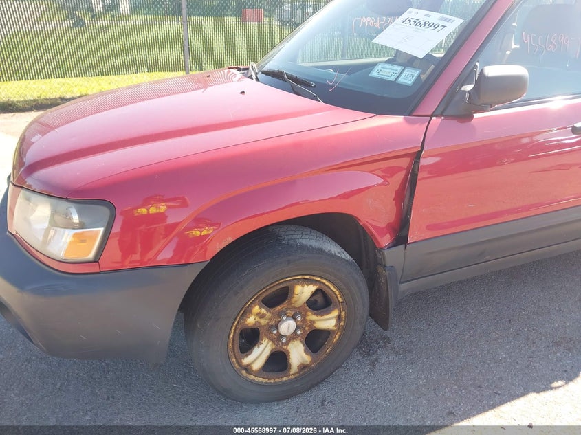 2004 Subaru Forester VIN JF1SG636X4H752566 IAAI salvage auction — LEFT SIDE, Mv-907A (New York), sold $425 on 2026-07-28 (photo 6)