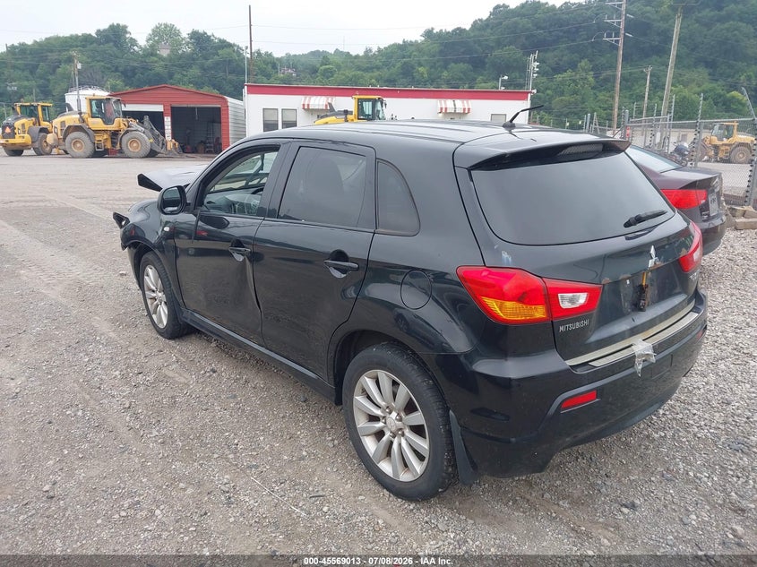 2011 Mitsubishi Outlander VIN JA4AR4AU1BZ015473 IAAI salvage auction — FRONT END, Salvage (Pennsylvania), sold $425 on 2026-07-21 (photo 3)