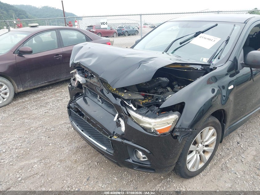 2011 Mitsubishi Outlander VIN JA4AR4AU1BZ015473 IAAI salvage auction — FRONT END, Salvage (Pennsylvania), sold $425 on 2026-07-21 (photo 6)