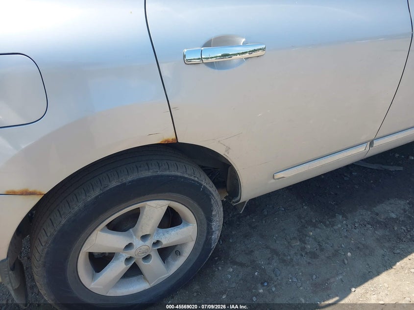 2013 Nissan Rogue sport VIN JN8AS5MV4DW647591 IAAI salvage auction — REAR END, Clear (New York), sold $425 on 2026-07-14 (photo 6)