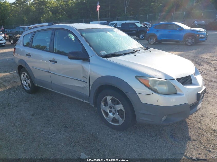 2004 Pontiac Vibe VIN 5Y2SL62824Z421628 IAAI salvage auction — NORMAL WEAR, Clear (Massachusetts), sold $425 on 2026-07-18 (photo 1)