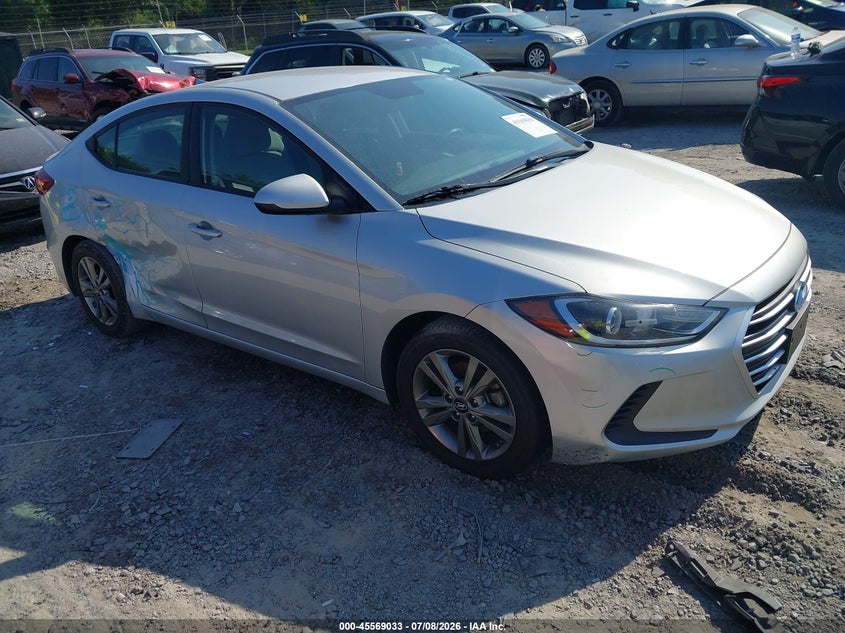 2018 Hyundai Elantra VIN 5NPD84LF0JH275275 IAAI salvage auction — UNKNOWN, Salvage (South Carolina), sold $2,100 on 2026-07-26 (photo 1)