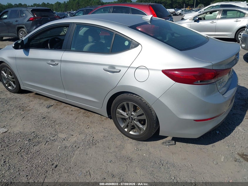 2018 Hyundai Elantra VIN 5NPD84LF0JH275275 IAAI salvage auction — UNKNOWN, Salvage (South Carolina), sold $2,100 on 2026-07-26 (photo 3)