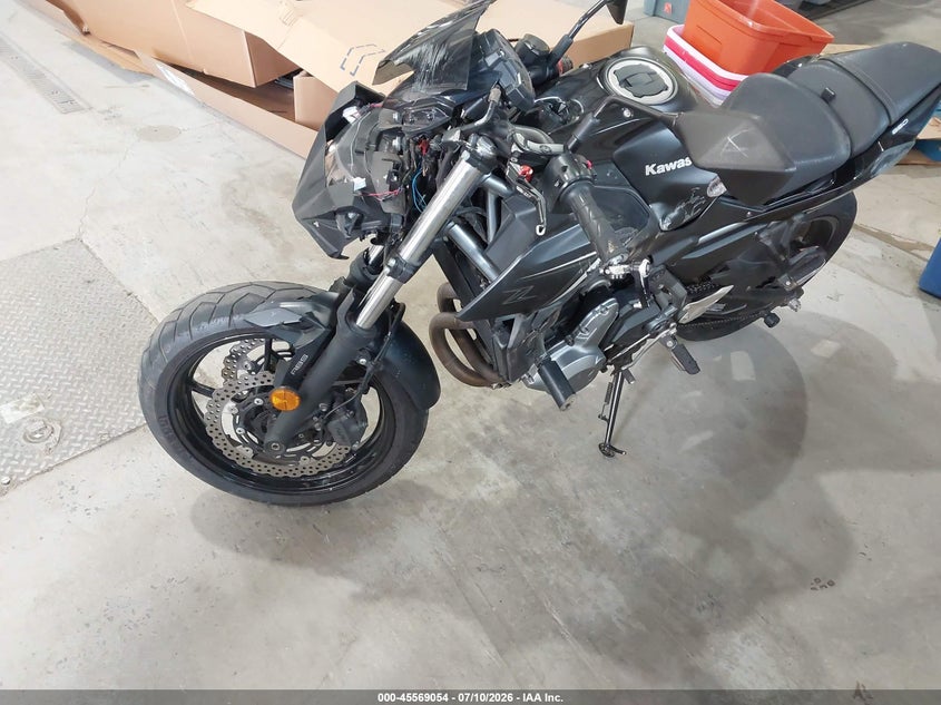 2017 Kawasaki Er VIN JKAEREH13HDA01294 IAAI salvage auction — FRONT END, Salvage (North Carolina), sold $625 on 2026-07-29 (photo 2)