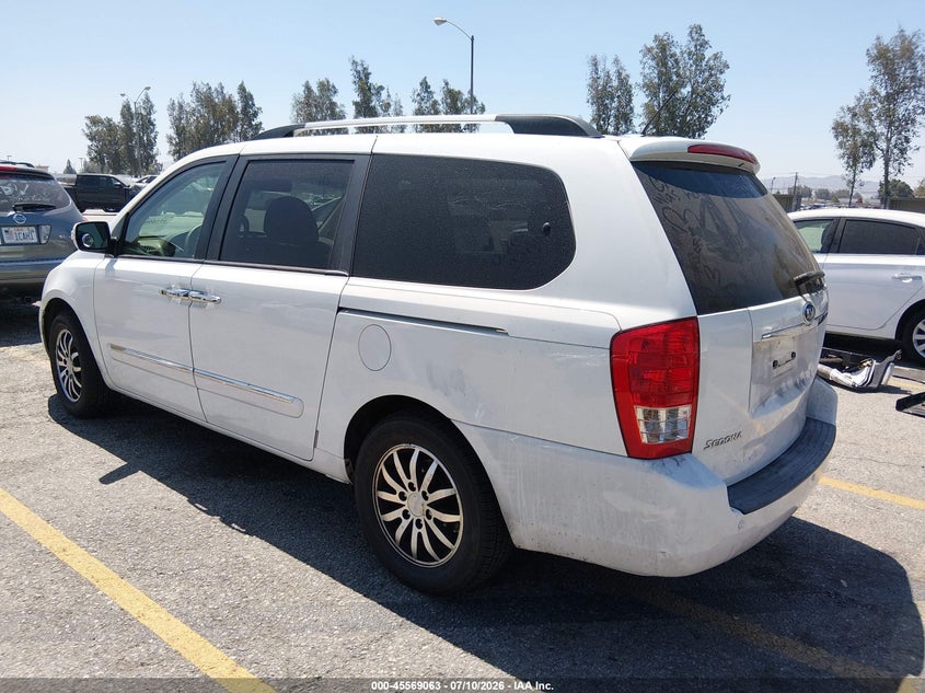 2012 Kia SEDONA VIN KNDMH4C76C6488432 IAAI salvage auction — RIGHT FRONT, Salvage Title, sold $125 on 2026-07-21 (photo 3)