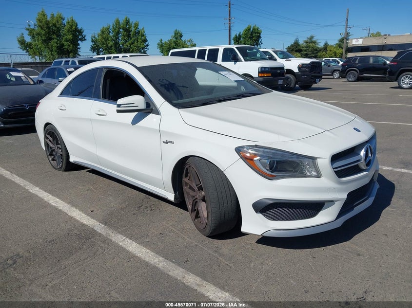 2014 Mercedes-benz Cla-klasse amg VIN WDDSJ5CB6EN072529 IAAI salvage auction — RIGHT REAR, Clear - Dealer Only (California), sold $9,000 on 2026-07-25 (photo 1)