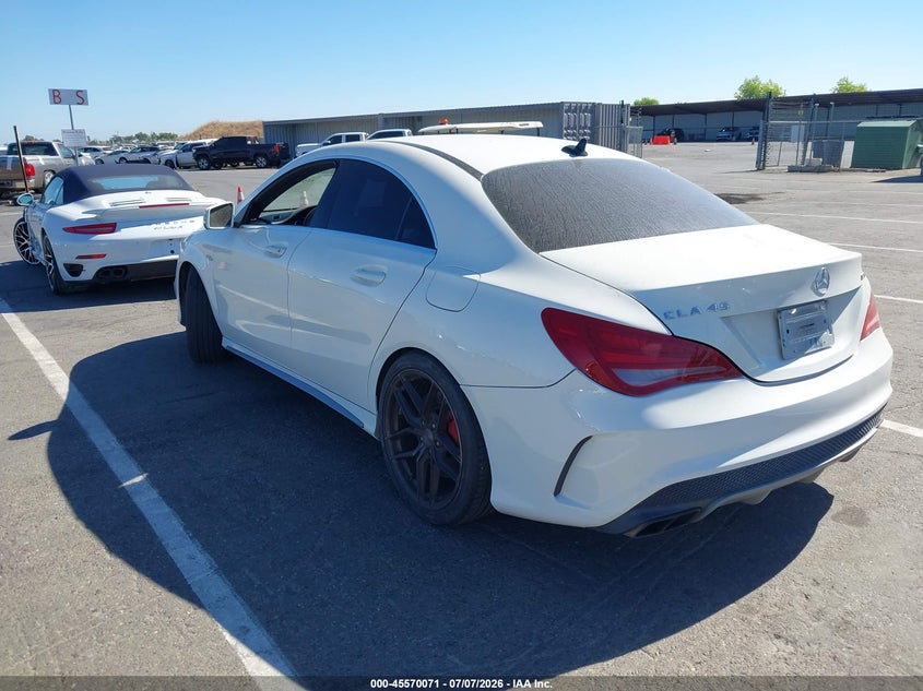 2014 Mercedes-benz Cla-klasse amg VIN WDDSJ5CB6EN072529 IAAI salvage auction — RIGHT REAR, Clear - Dealer Only (California), sold $9,000 on 2026-07-25 (photo 3)