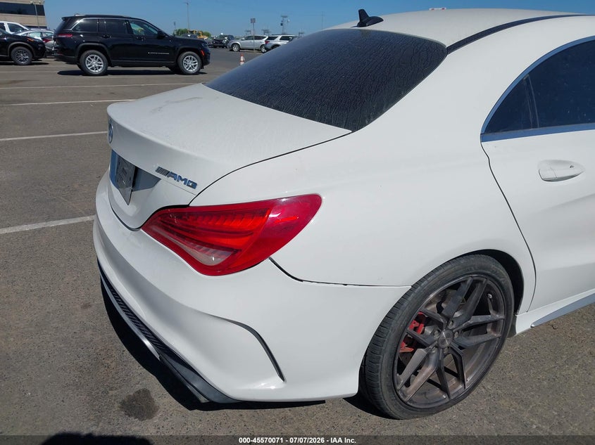 2014 Mercedes-benz Cla-klasse amg VIN WDDSJ5CB6EN072529 IAAI salvage auction — RIGHT REAR, Clear - Dealer Only (California), sold $9,000 on 2026-07-25 (photo 6)