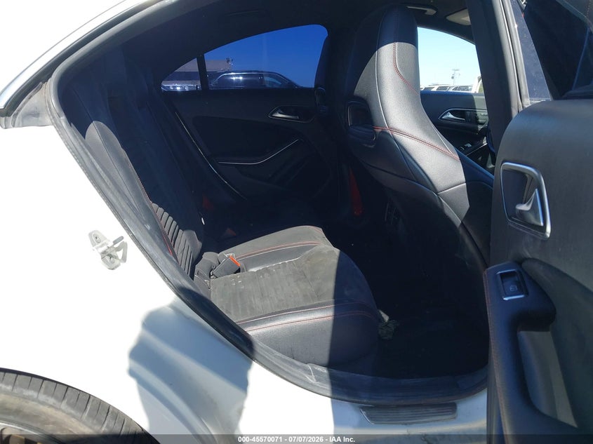 2014 Mercedes-benz Cla-klasse amg VIN WDDSJ5CB6EN072529 IAAI salvage auction — RIGHT REAR, Clear - Dealer Only (California), sold $9,000 on 2026-07-25 (photo 8)