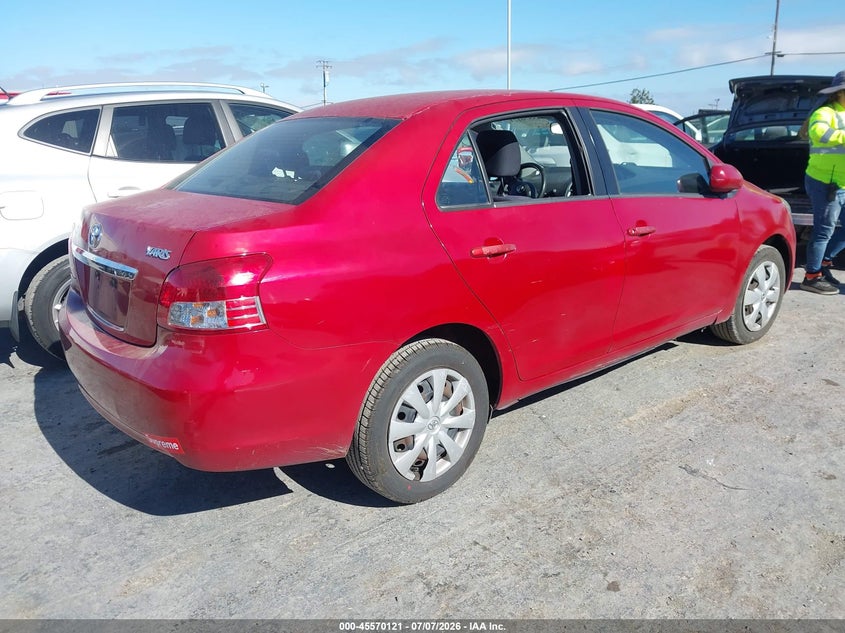 2007 Toyota Yaris VIN JTDBT923771175183 IAAI salvage auction — FRONT END, Salvage (California), sold $1,250 on 2026-07-30 (photo 4)