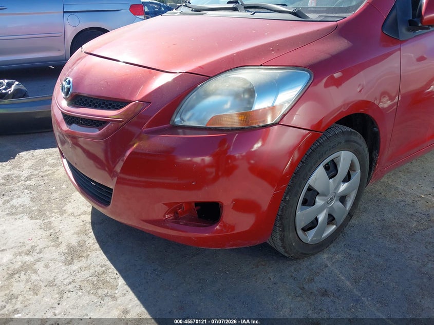 2007 Toyota Yaris VIN JTDBT923771175183 IAAI salvage auction — FRONT END, Salvage (California), sold $1,250 on 2026-07-30 (photo 6)