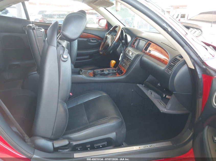 2005 Lexus Sc 430 VIN JTHFN48Y150070044 IAAI salvage auction — NORMAL WEAR, Clear (Arizona), sold $2,150 on 2026-07-28 (photo 5)